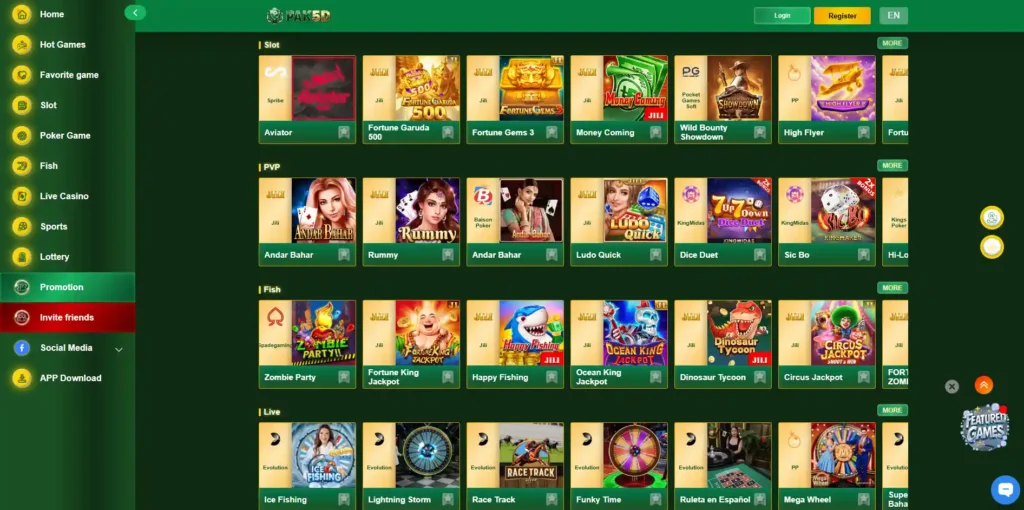 PAK5D Gaming APK